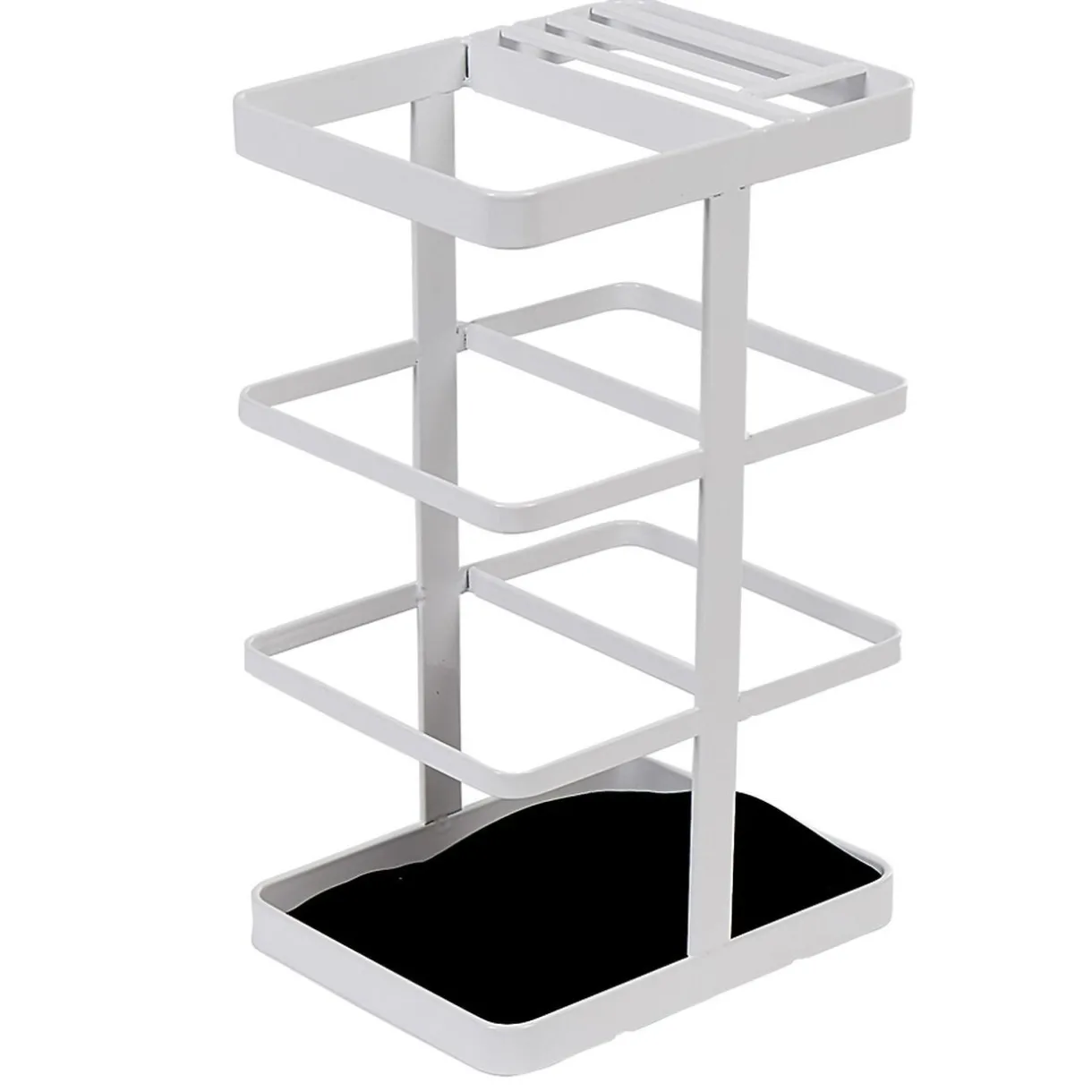Gifi Porte ustensiles de cuisine en métal blanc New