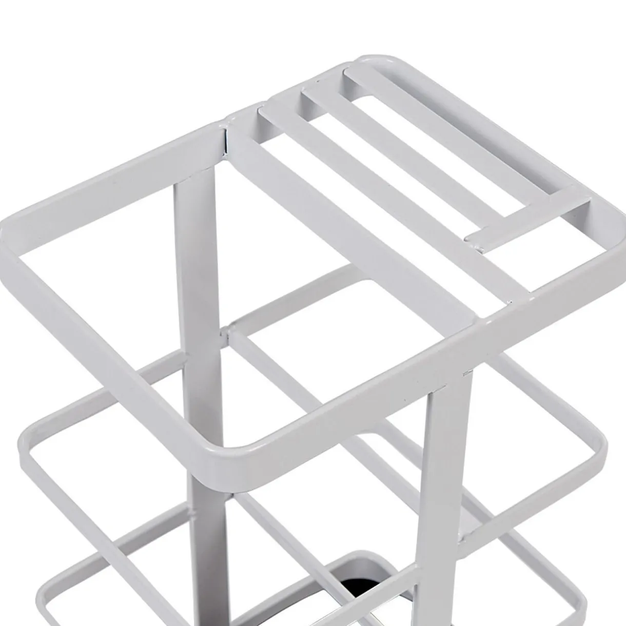 Gifi Porte ustensiles de cuisine en métal blanc New
