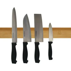 Gifi Porte-couteaux magnétique bambou et métal L40cm Discount