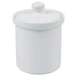 Gifi Pot avec couvercle blanc