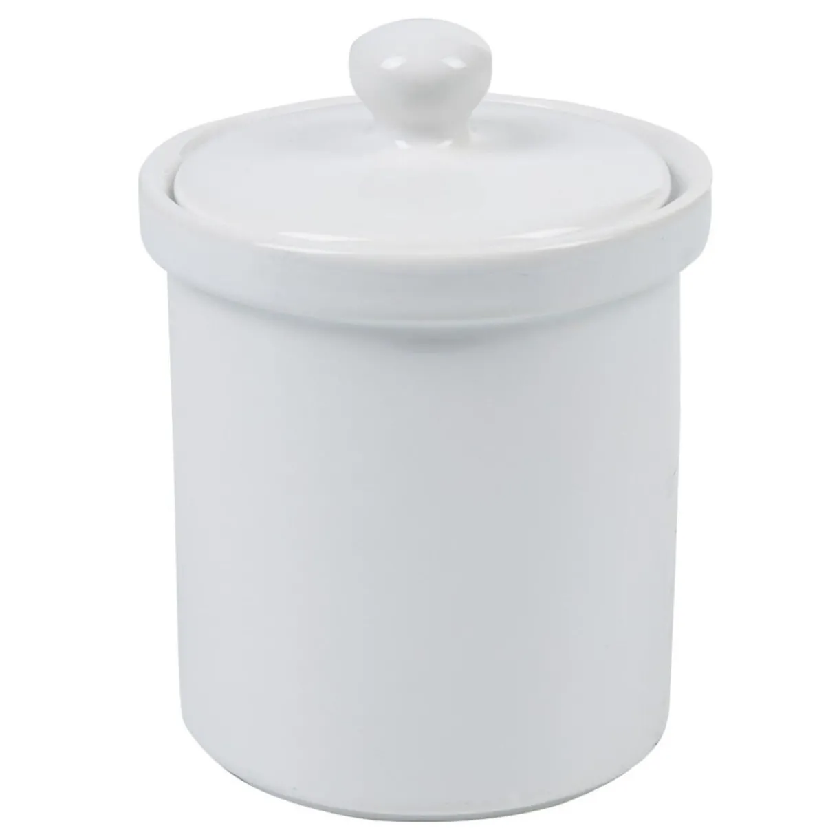 Gifi Pot avec couvercle blanc