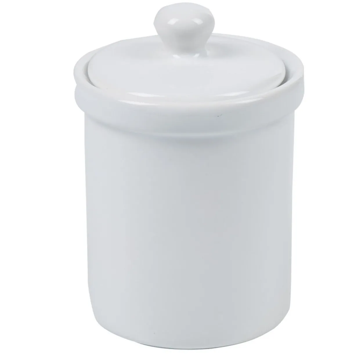 Gifi Pot avec couvercle blanc