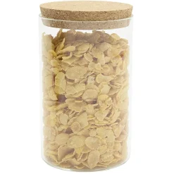 Gifi Pot de conservation en verre avec couvercle liège 1 L Online