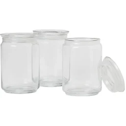 Gifi Pot de conservation en verre x3 Best
