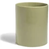 Gifi Pot de conservation 1,1L grès carreau de ciment couvercle bambou Ø12xH14,5cm Discount