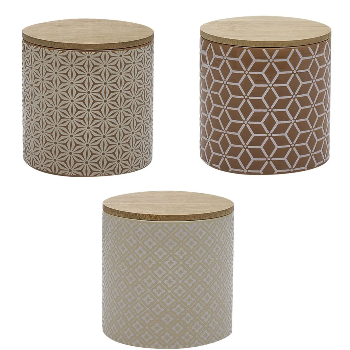 Gifi Pot en céramique assorti x3 Outlet
