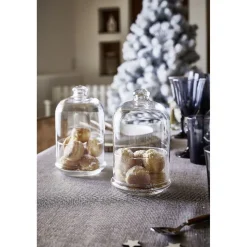 Gifi Présentoir pâtisserie sous cloche verre transparent