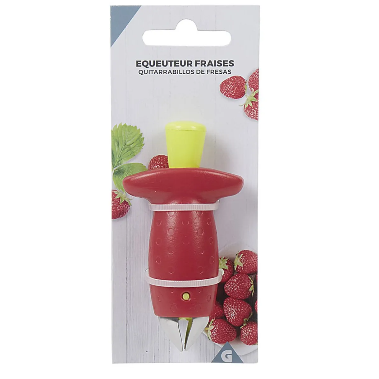 Gifi Équeuteur à fraises inox