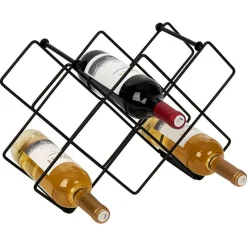 Gifi Range bouteille en fer 42x14x28 cm Best