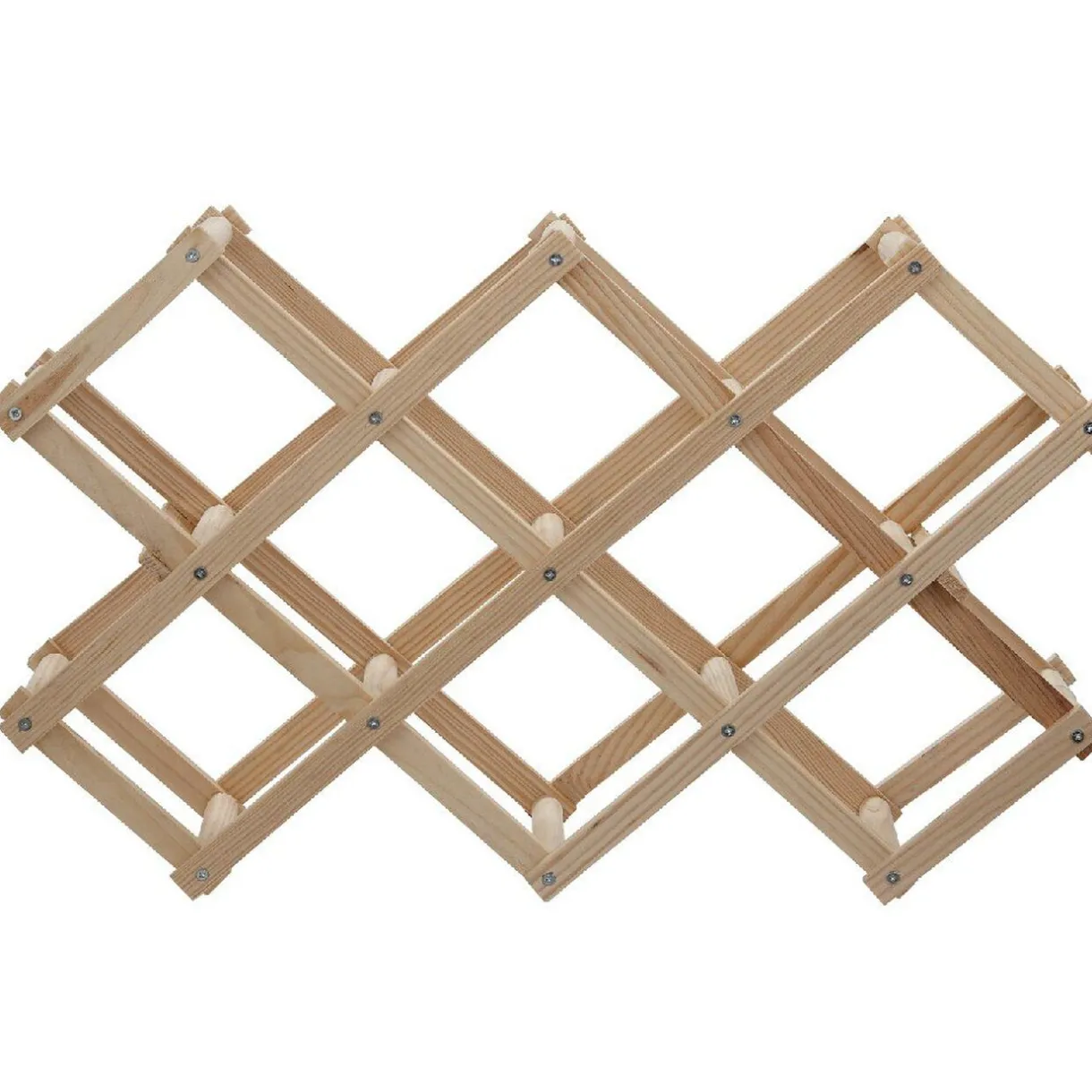 Gifi Range bouteilles en pin naturel Outlet