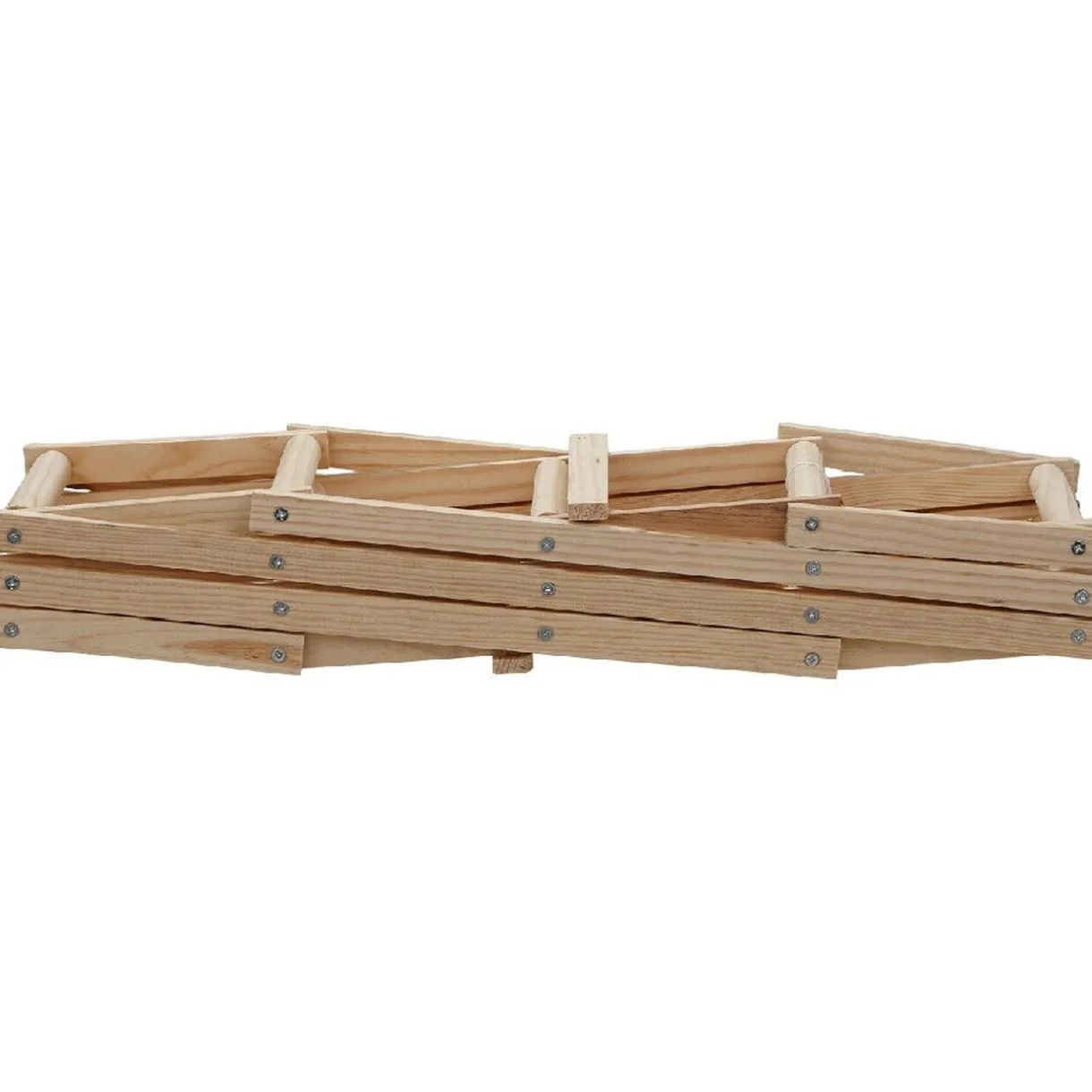 Gifi Range bouteilles en pin naturel Outlet