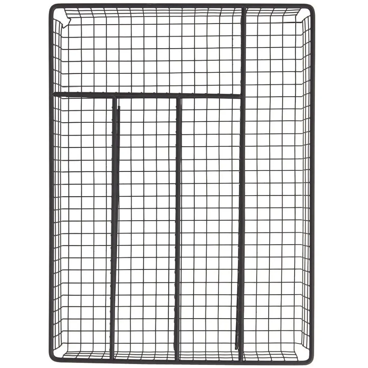 Gifi Range couvert pour tiroir grillage en fer noir Online