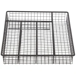 Gifi Range couvert pour tiroir grillage en fer noir Online