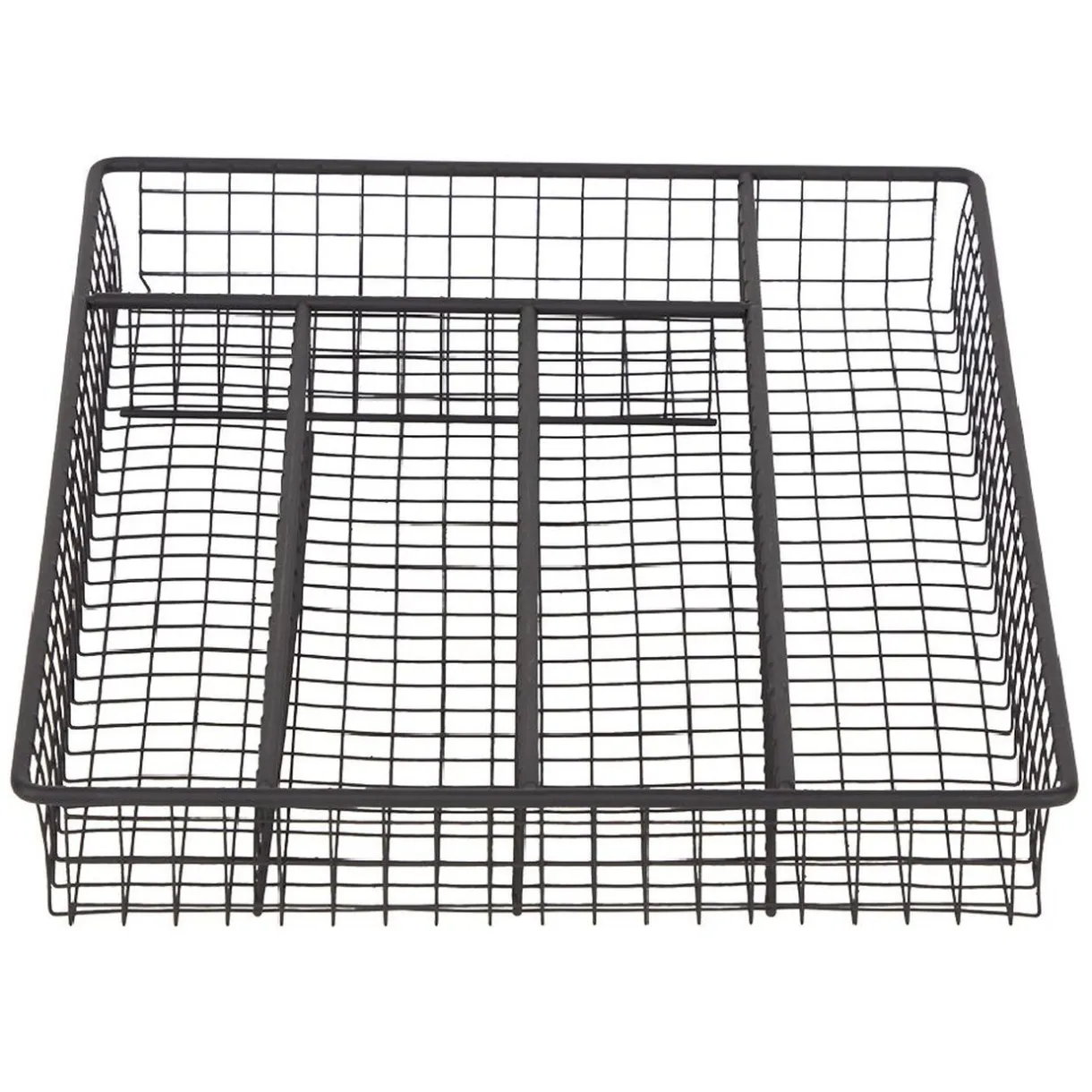 Gifi Range couvert pour tiroir grillage en fer noir Online