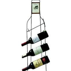 Gifi Range-bouteille noir 4 bouteilles Online