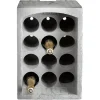 Gifi Range-bouteilles 12 emplacements gris Sale