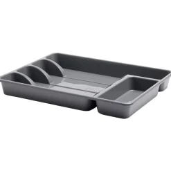 Gifi Range-couverts plastique noir Outlet
