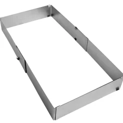 Gifi Rectangle à pâtisserie extensible axe central amovible 17/32x25/46cm Discount