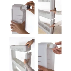 Gifi Resserre 2en1 avec fonction table blanc Hot