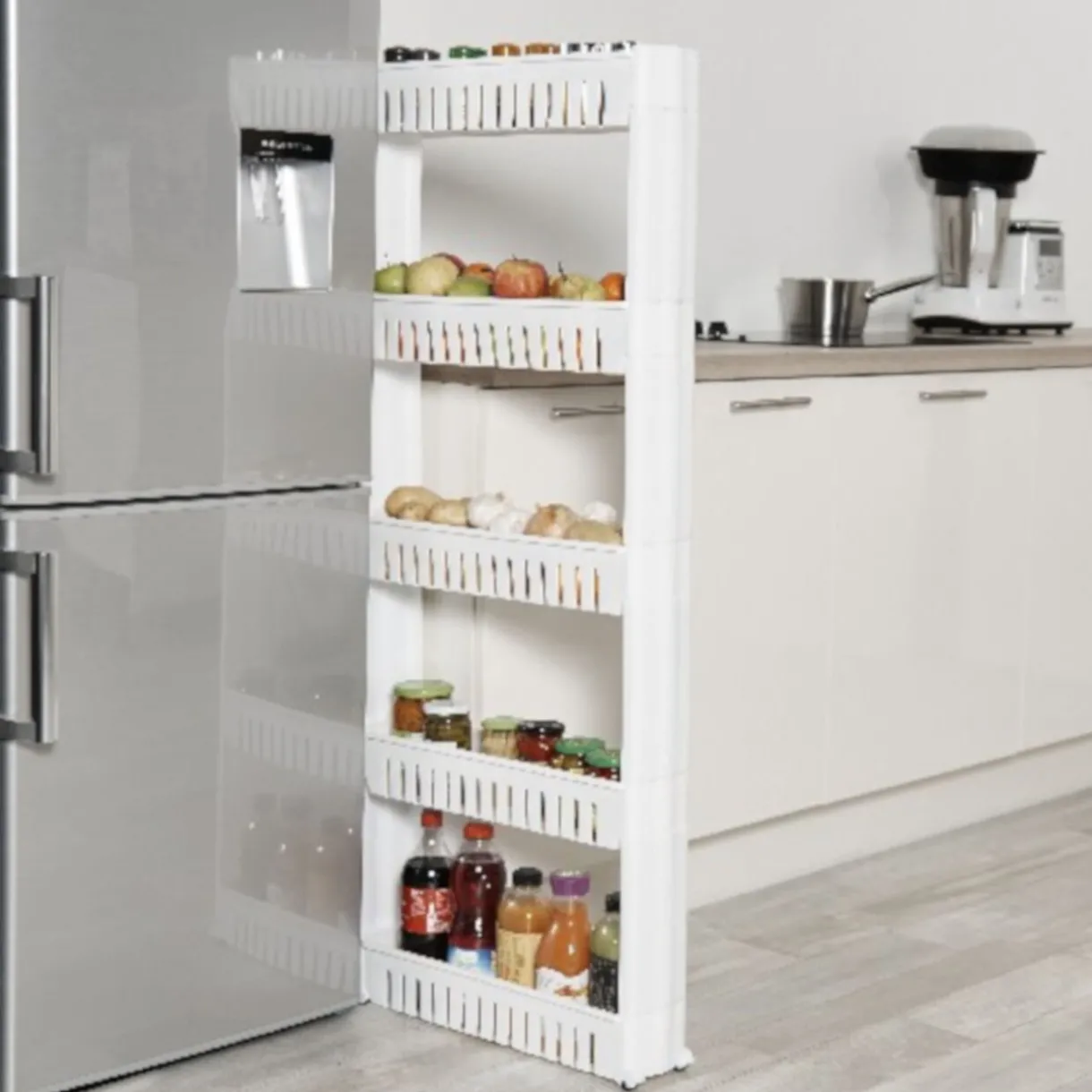 Gifi Resserre légumes desserte cuisine 5 niveaux Clearance