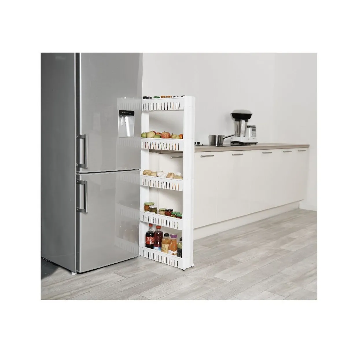 Gifi Resserre légumes desserte cuisine 5 niveaux Clearance