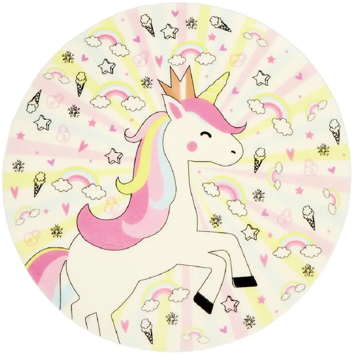 Gifi Rouleau de pâte à sucre motif licorne 150 g Clearance