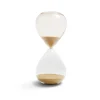 Gifi Sablier verre sable marron Ø10,5xH24,5cm Best