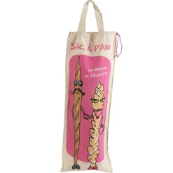 Gifi Sac à pain humoristique en coton Hot