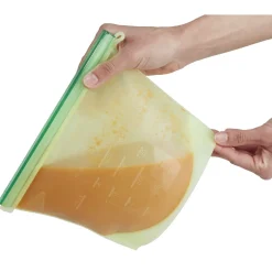 Gifi Sac de conservation alimentaire silicone réutilisable 1L x2 Hot