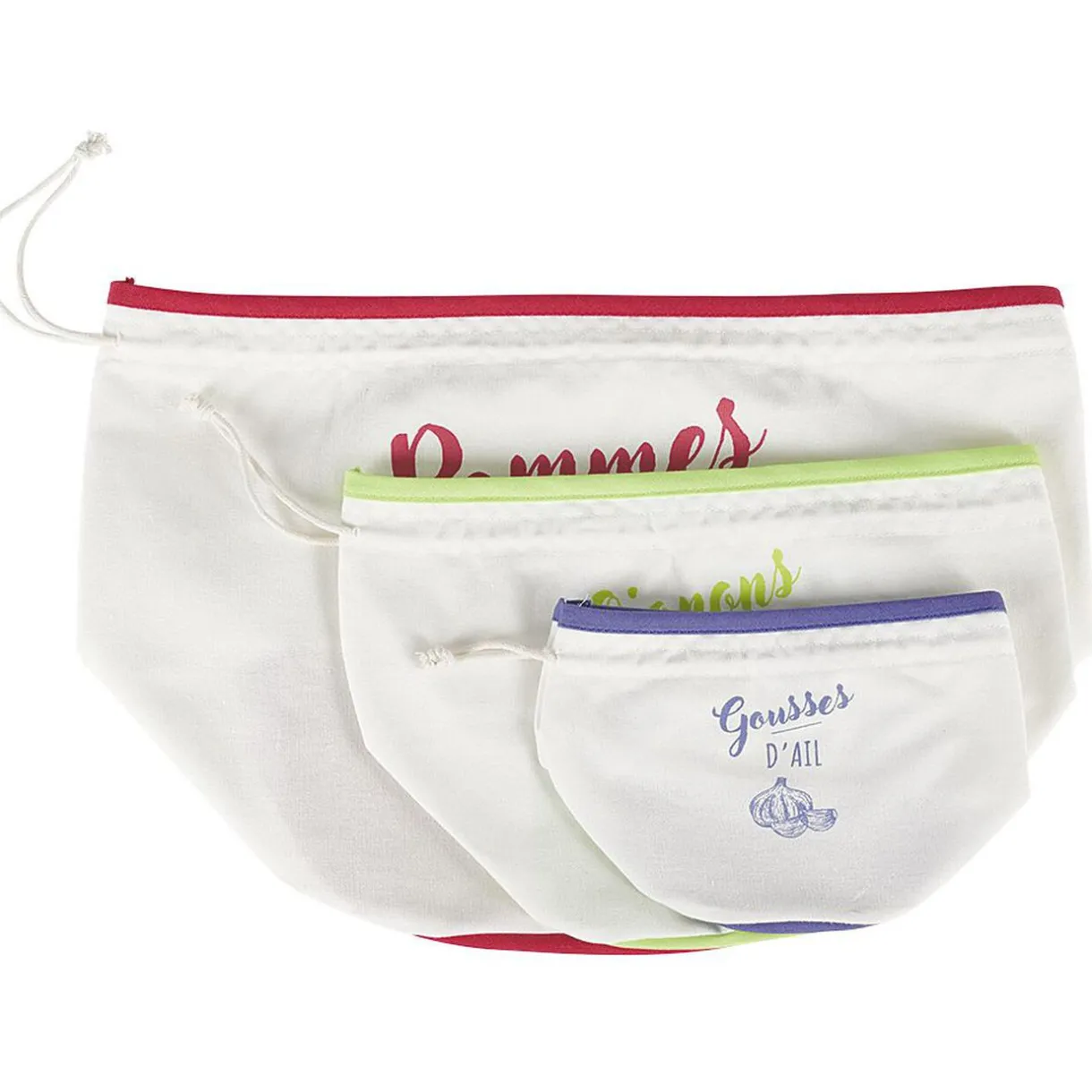 Gifi Sac de conservation x3 pour ails oignons pommes de terre Clearance