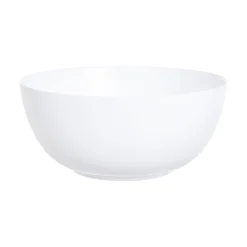 Gifi Saladier blanc Diwali en verre