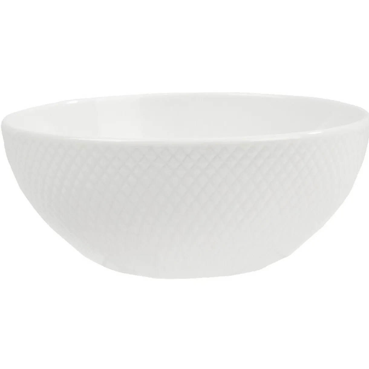 Gifi Saladier blanc embossé