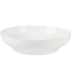 Gifi Saladier de service rond en porcelaine blanc Best