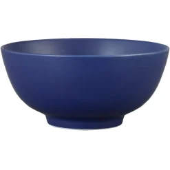 Gifi Saladier en porcelaine décor bleu