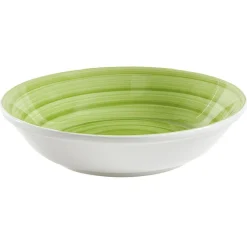 Gifi Saladier faïence déco spirale Ø25 cm