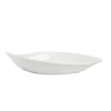 Gifi Saladier forme feuille porcelaine uni blanc Hot