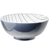 Gifi Saladier haut en porcelaine décor intérieur, extérieur uni Ø20xH9,7cm Sale