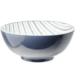 Gifi Saladier haut en porcelaine décor intérieur, extérieur uni Ø20xH9,7cm Sale