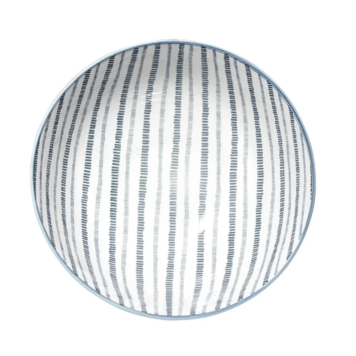 Gifi Saladier haut en porcelaine décor intérieur, extérieur uni Ø20xH9,7cm Sale