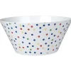 Gifi Saladier mélaminé décor pois multicolore Discount