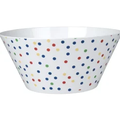 Gifi Saladier mélaminé décor pois multicolore Discount