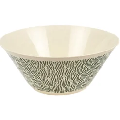 Gifi Saladier motif géométrique noir et blanc