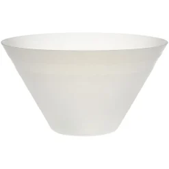 Gifi Saladier plastique blanc translucide Ø28xH10 cm