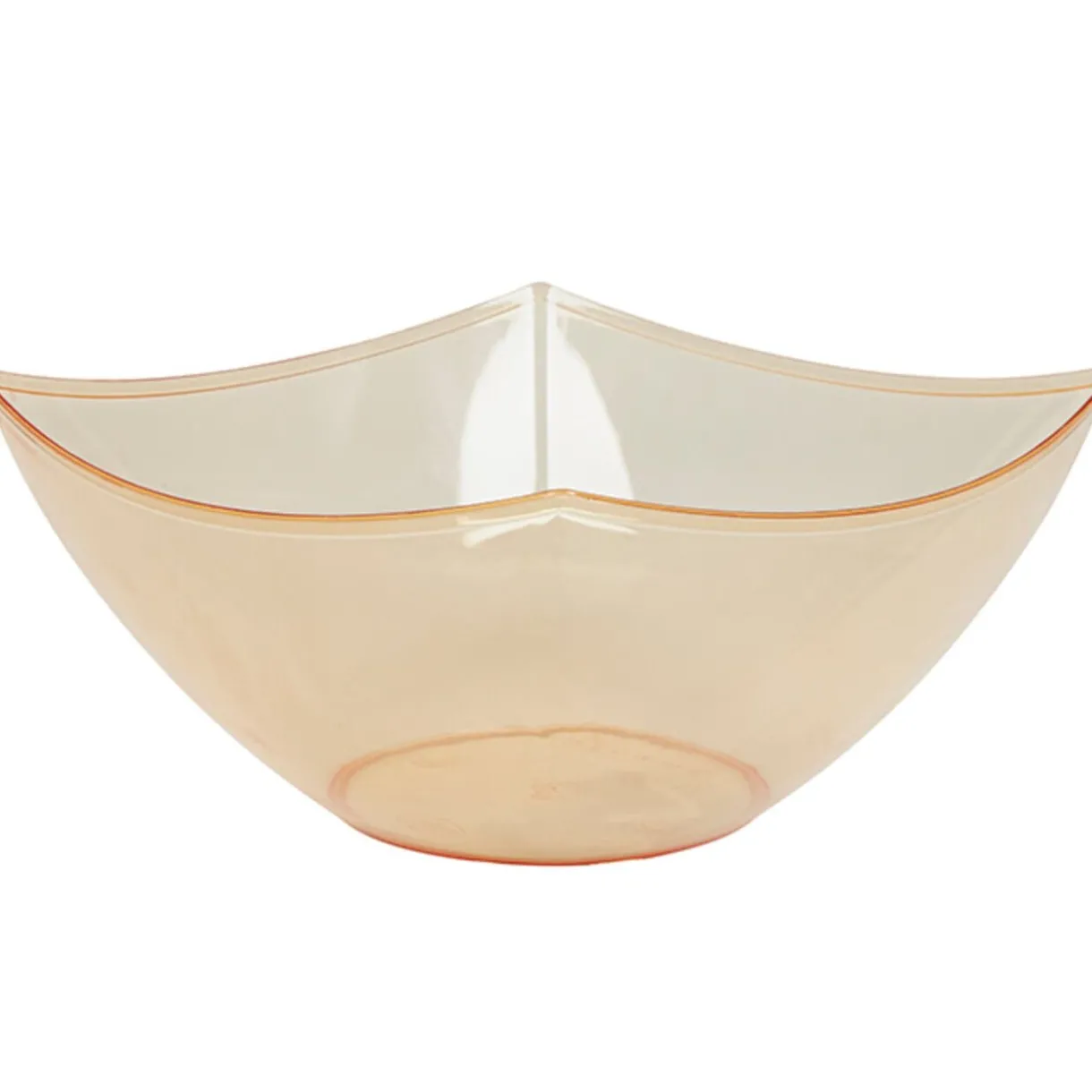 Gifi Saladier plastique carré orange transparent Online