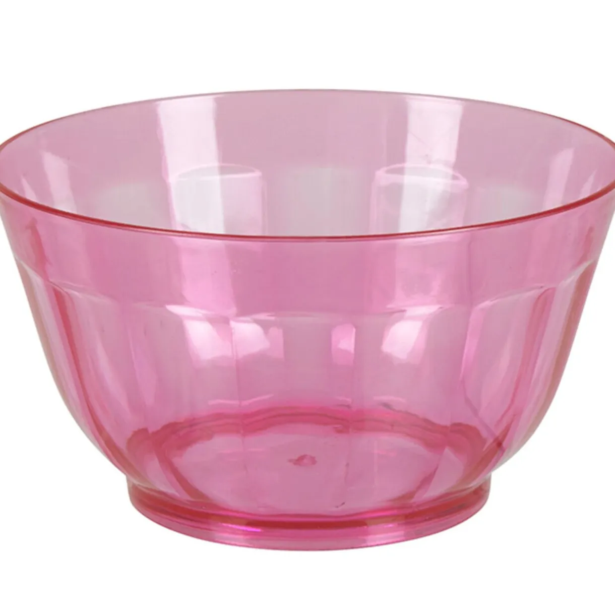 Gifi Saladier plastique rose transparent Hot
