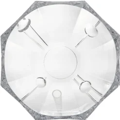Gifi Saladier rond en verre Crystal New