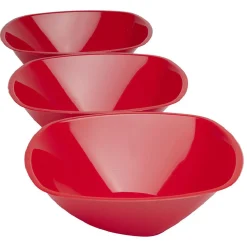 Gifi Saladier rouge réutilisable x3