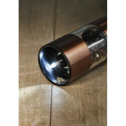 Gifi Salière poivrière acier cuivré New