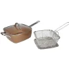 Gifi Sauteuse multifonctions cuivrée Clearance