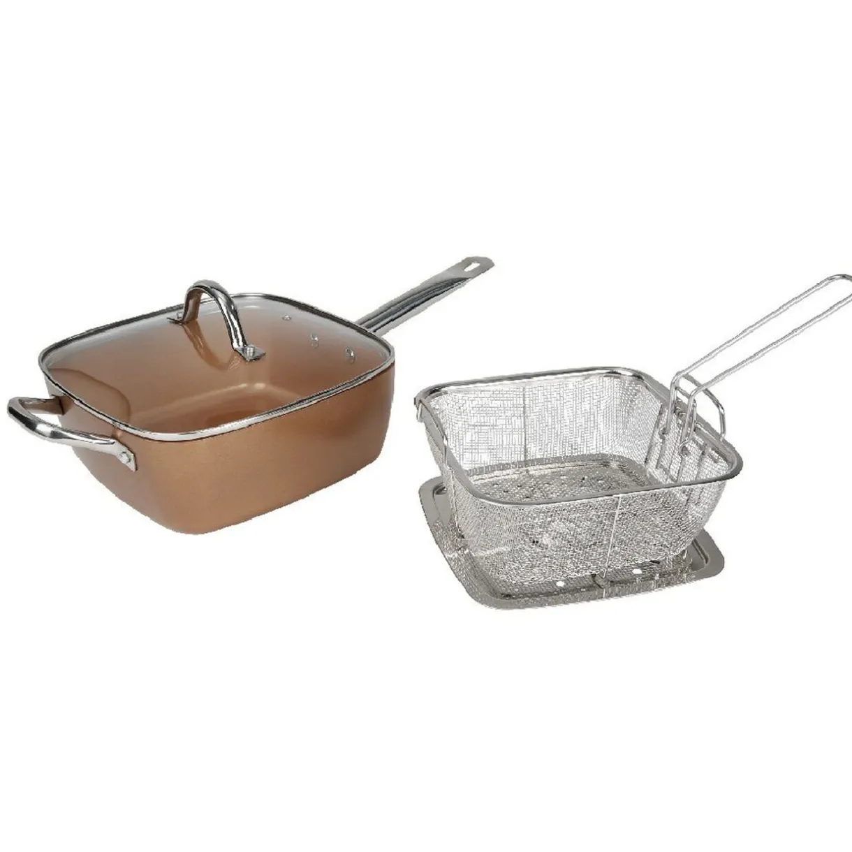 Gifi Sauteuse multifonctions cuivrée Clearance